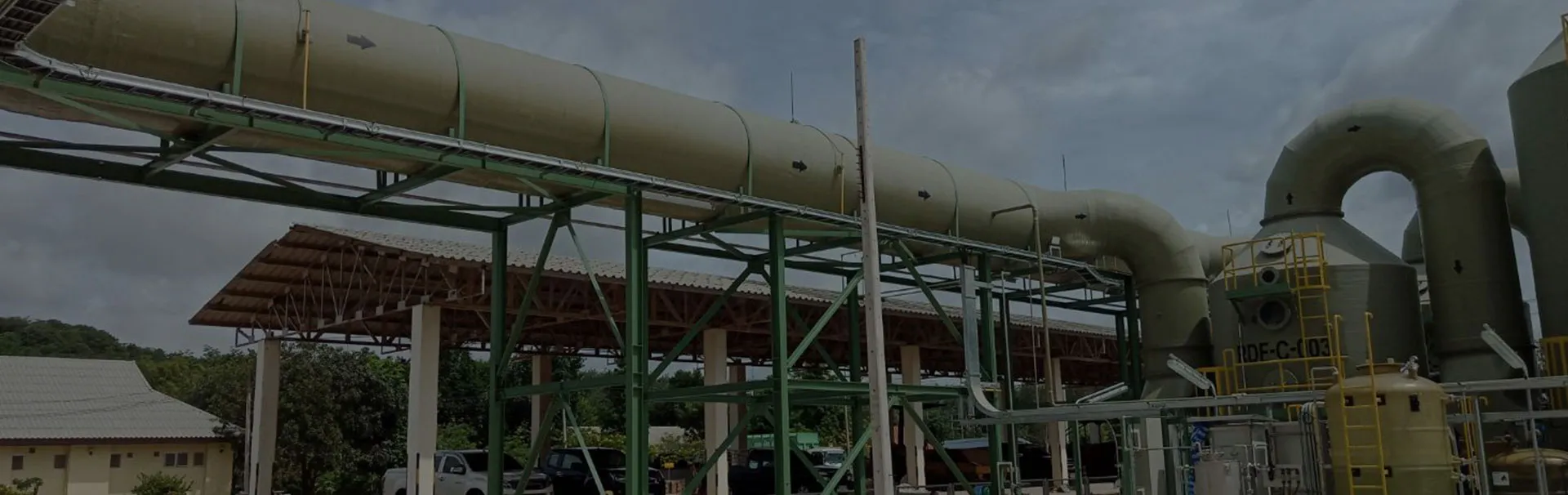 Gencon product  ระบบท่อไฟเบอร์กลาส FRP Ducting System