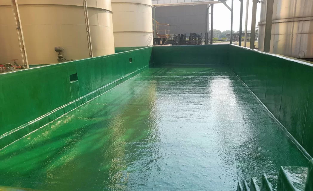 บริการงานเคลือบไฟเบอร์กลาส (FRP Lining) โดย เจนคอน เอ็นจิเนียริ่ง: บริการครบวงจรเพื่อการป้องกันการกัดกร่อนในอุตสาหกรรม