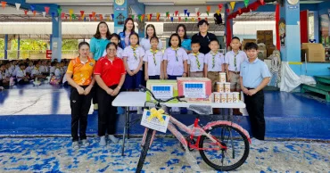 Gencon Engineering Co., Ltd. gave away the Children's Day gifts to nearby schools