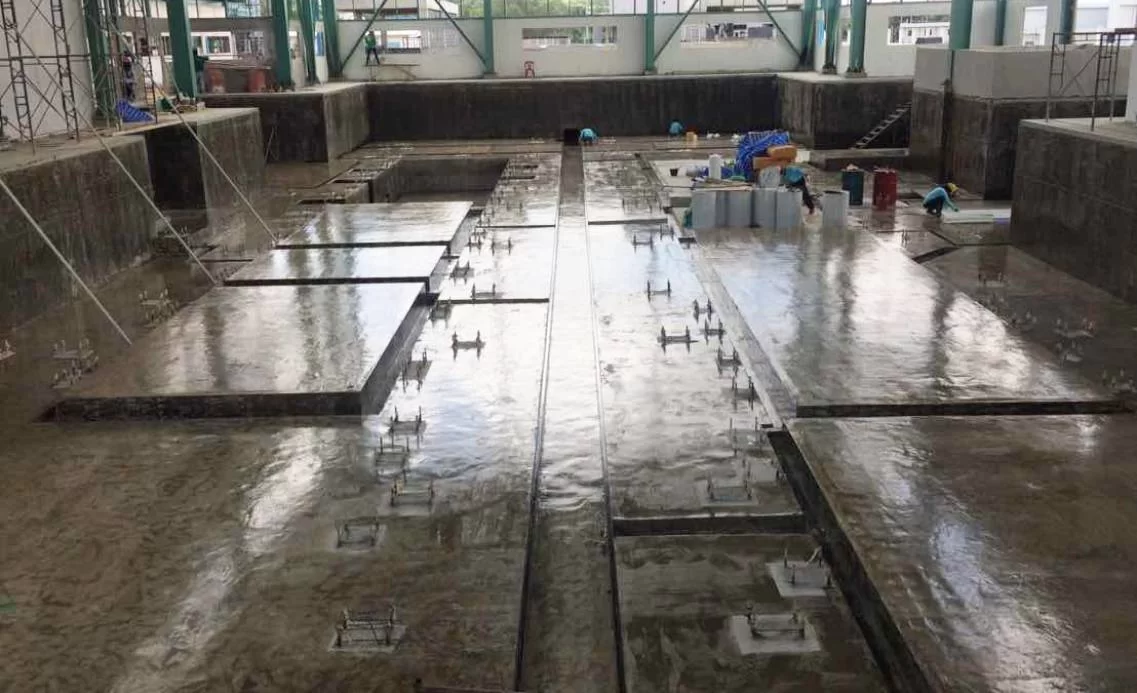 FRP Lining for Concrete Floor