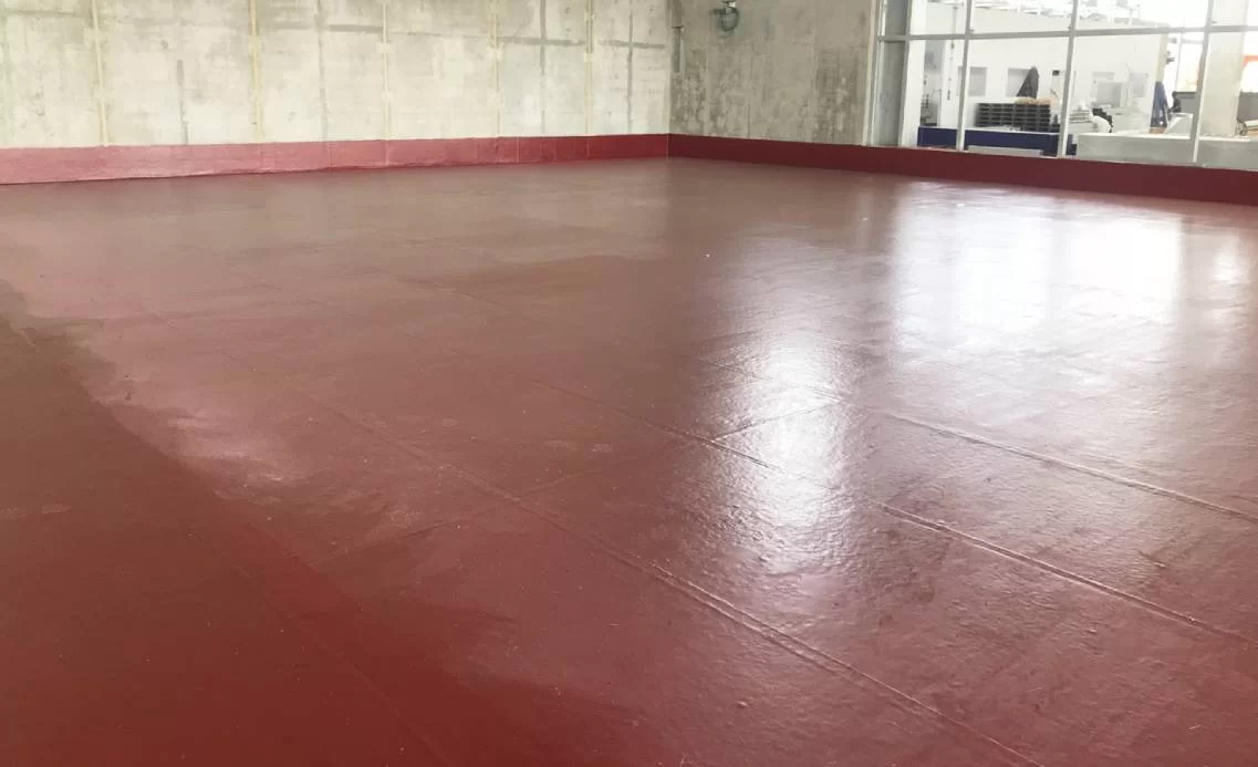 FRP Lining for Concrete Floor