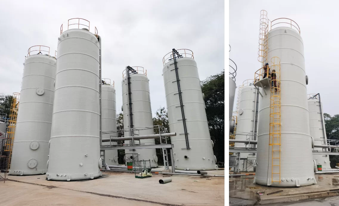 Bio Scrubber System for H2S Removal