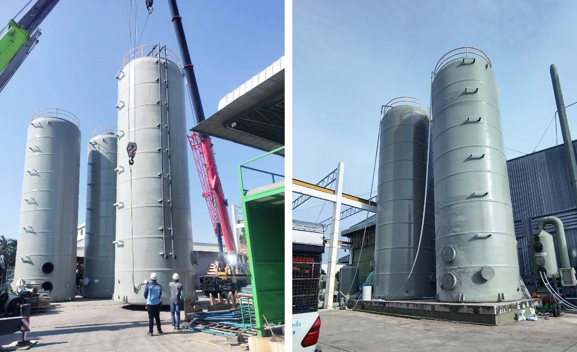 Bio Scrubber System for H2S Removal