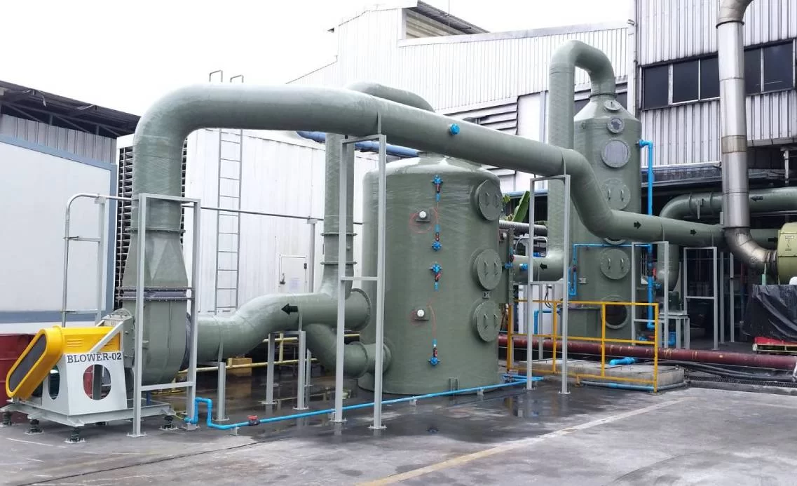 Activated Carbon & Wet Scrubber System