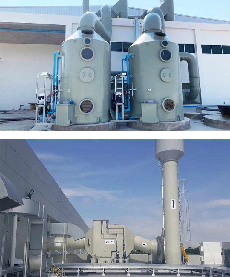 gencon product Wet Scrubber ระบบบำบัดอากาศเสีย